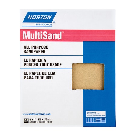 Norton Abrasives SANDPAPR 9X11"" 220G 25PK 7660700354